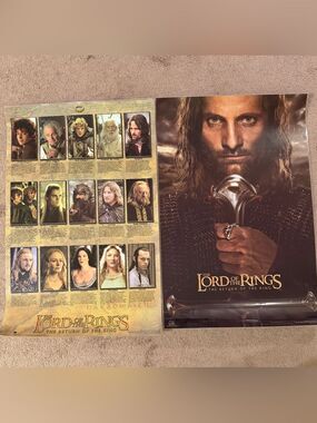The Lord Of The Rings Funky Enterprise Movie Posters Return Of The King Lot Of 2
